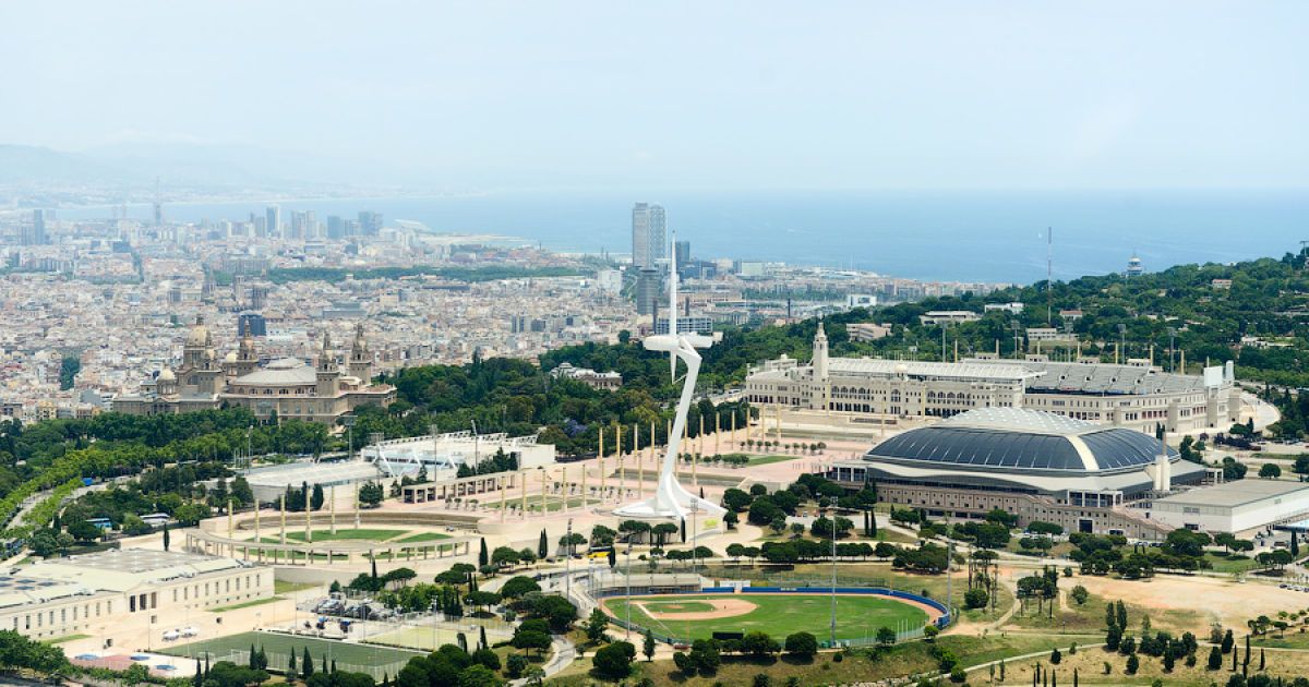 Барселона з висоти / © gelio.livejournal.com