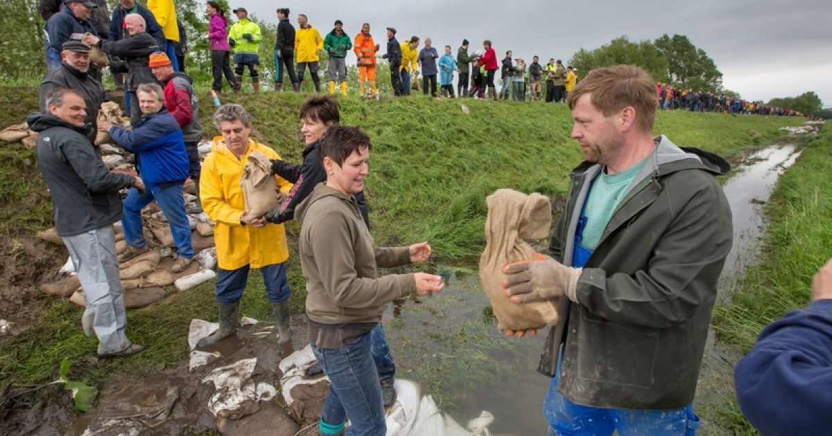 Європа потерпає від повеней / © Фото EPA/UPG