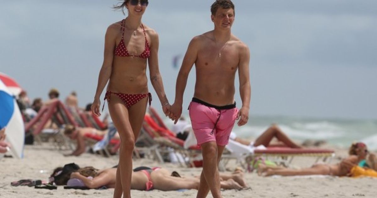 Аршавін з новою пасією в Маямі / © inoprosport.ru