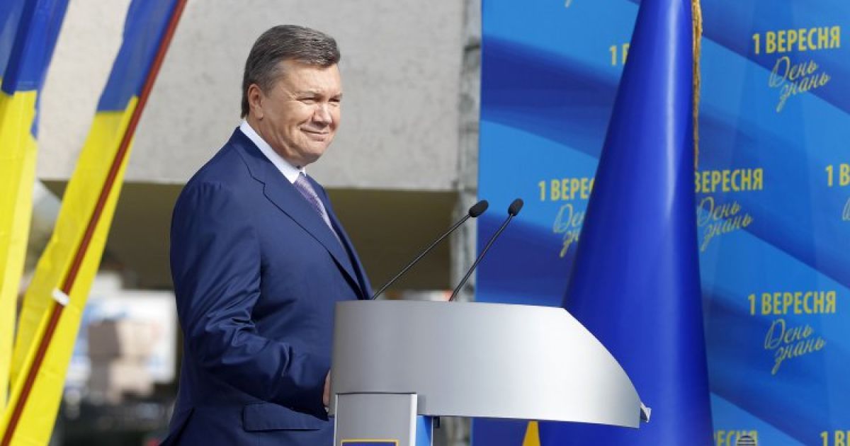 Янукович привітав школярів зі святом Першого дзвоника / © УНІАН