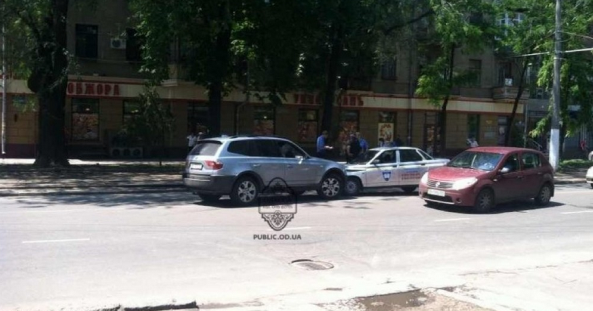 У центрі Одеси сталася аварія