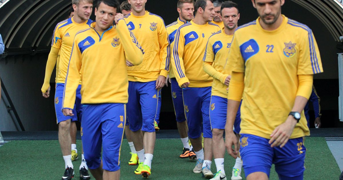 Збірна України випробувала "Олімпійський" / © dynamo.kiev.ua