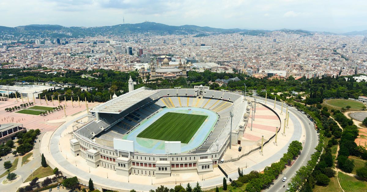 Барселона з висоти / © gelio.livejournal.com