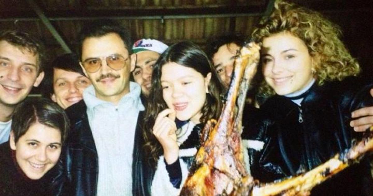 Рудницька показала українських зірок у 90-ті / © Facebook