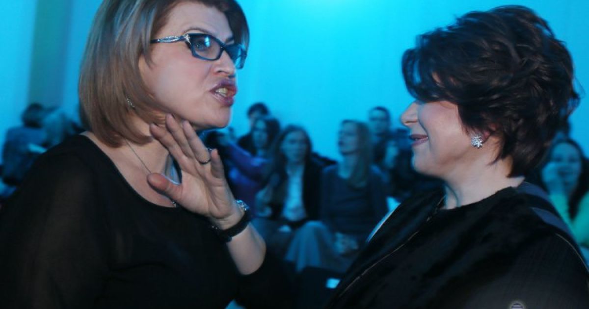 Євгенія Губська та Марина Кінах