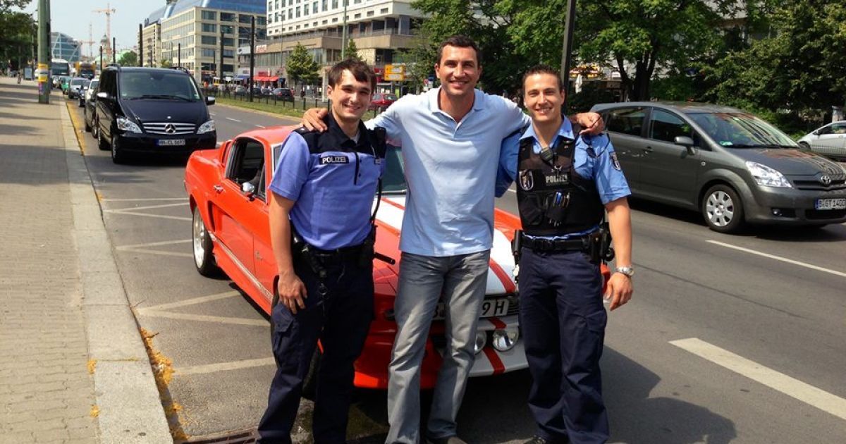 Кличко в Берліні