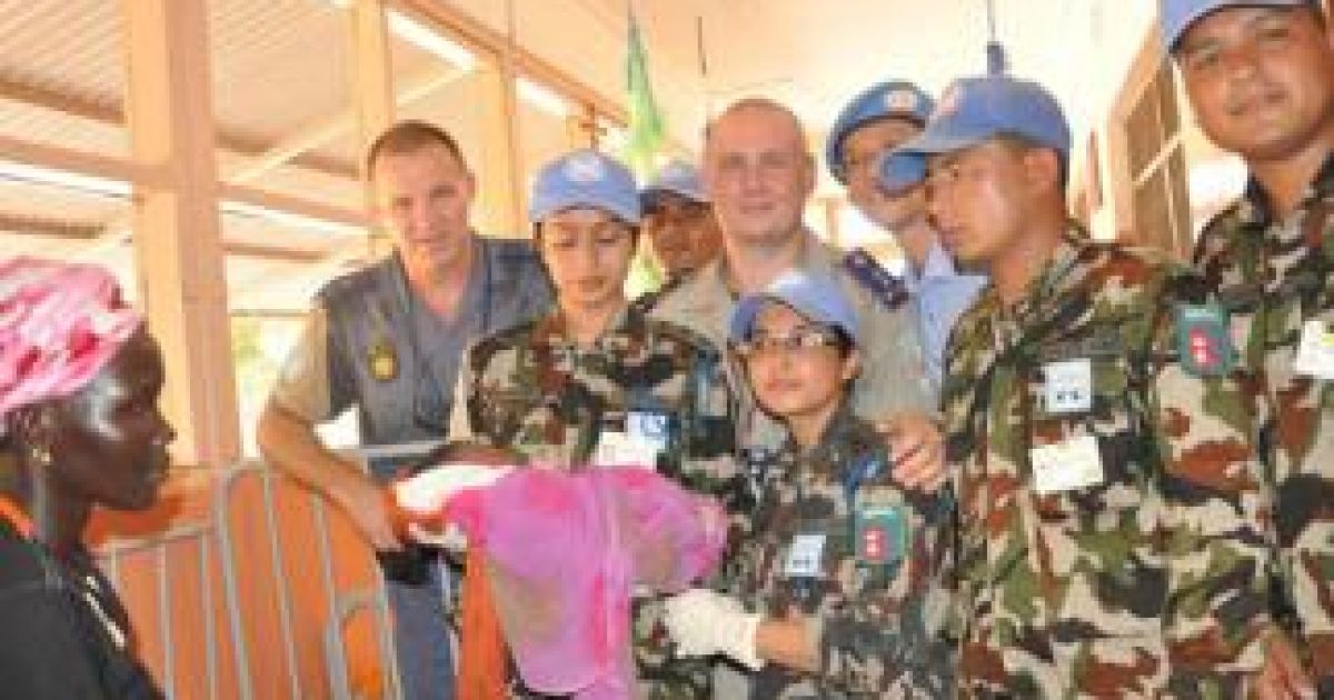 Українець врятував новонароджене дитя