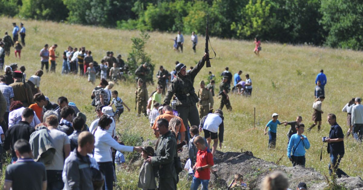 Реконструкція бою під Бродами / © Lenta.ru