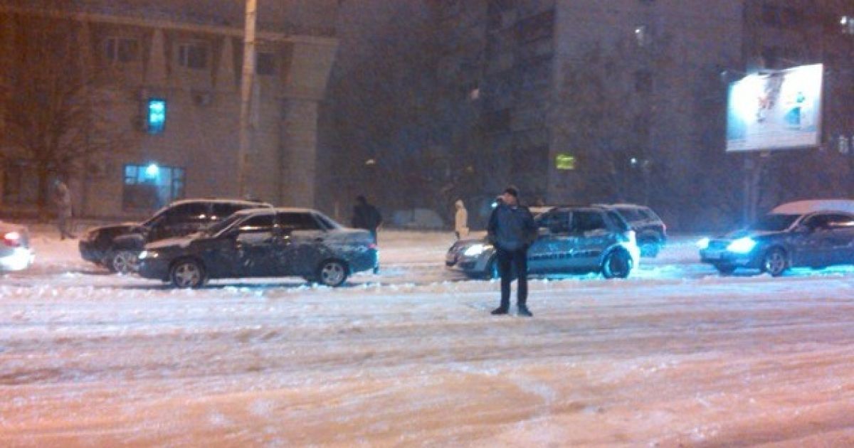 У Києві місцями починають утворюватися затори / © Сегодня