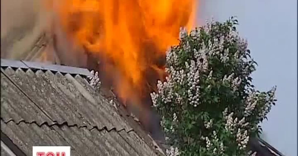 ТСН стала свідком пожежі