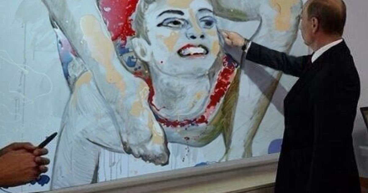 Інтернет сміється з малюнка Путіна