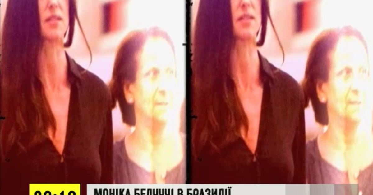 Моніка Белуччі пройшлася по бразильским магазинам