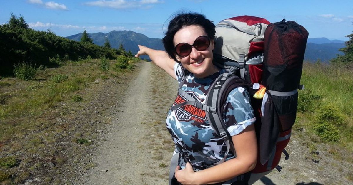 Вітвіцька мандрує мальовничими Карпатами