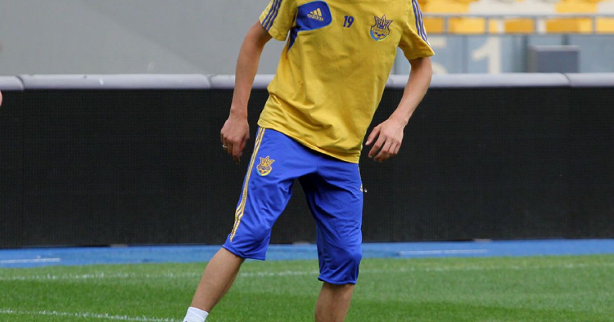 Збірна України потренувалася на "Олімпійському" / © dynamo.kiev.ua