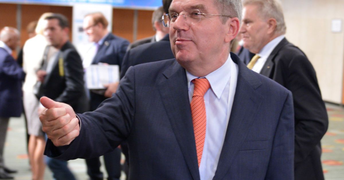 Новий президент МОК Томас Бах