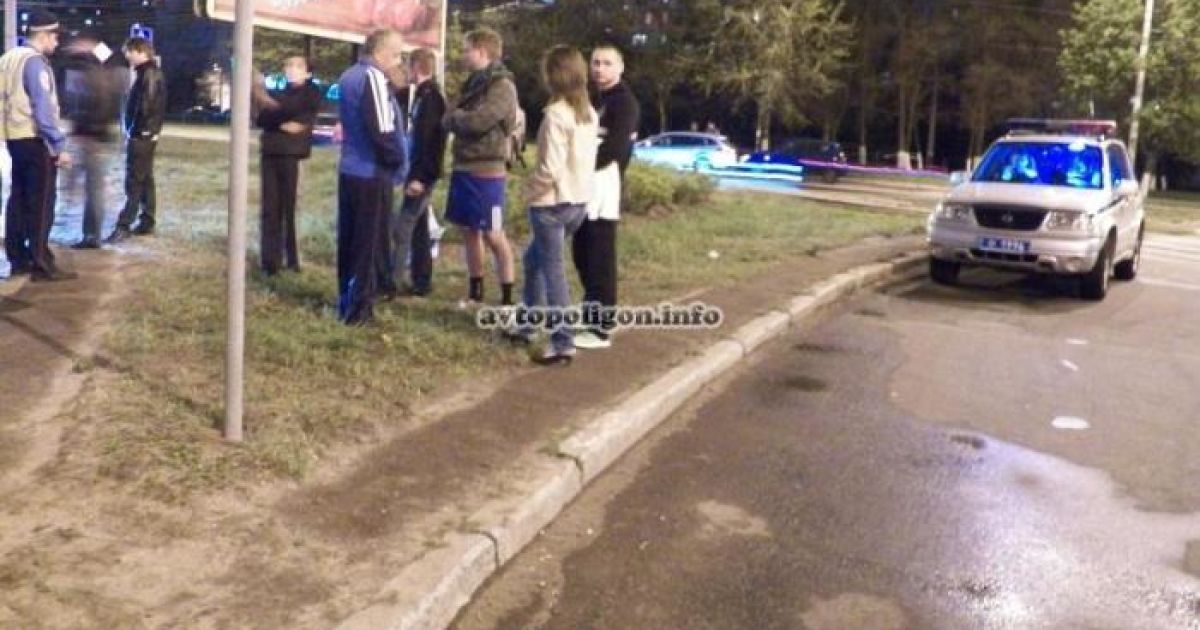 На місце ДТП приїхало керівництво ДАІ та МВС Оболонського району