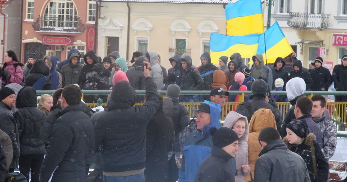 В Ужгороді на марші опозиції зібралися тисячі людей / © БЮТ-Батьківщина