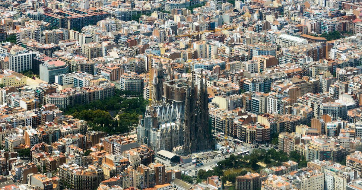 Барселона з висоти / © gelio.livejournal.com