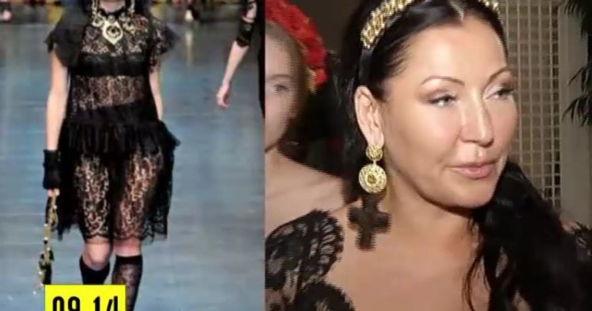 Стиль Айсіної надзвичайно подібний до Dolce & Gabbana