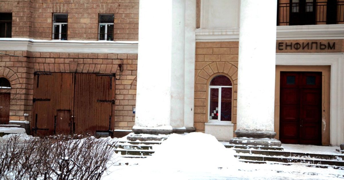 У будівлі "Ленфільму" сталася пожежа