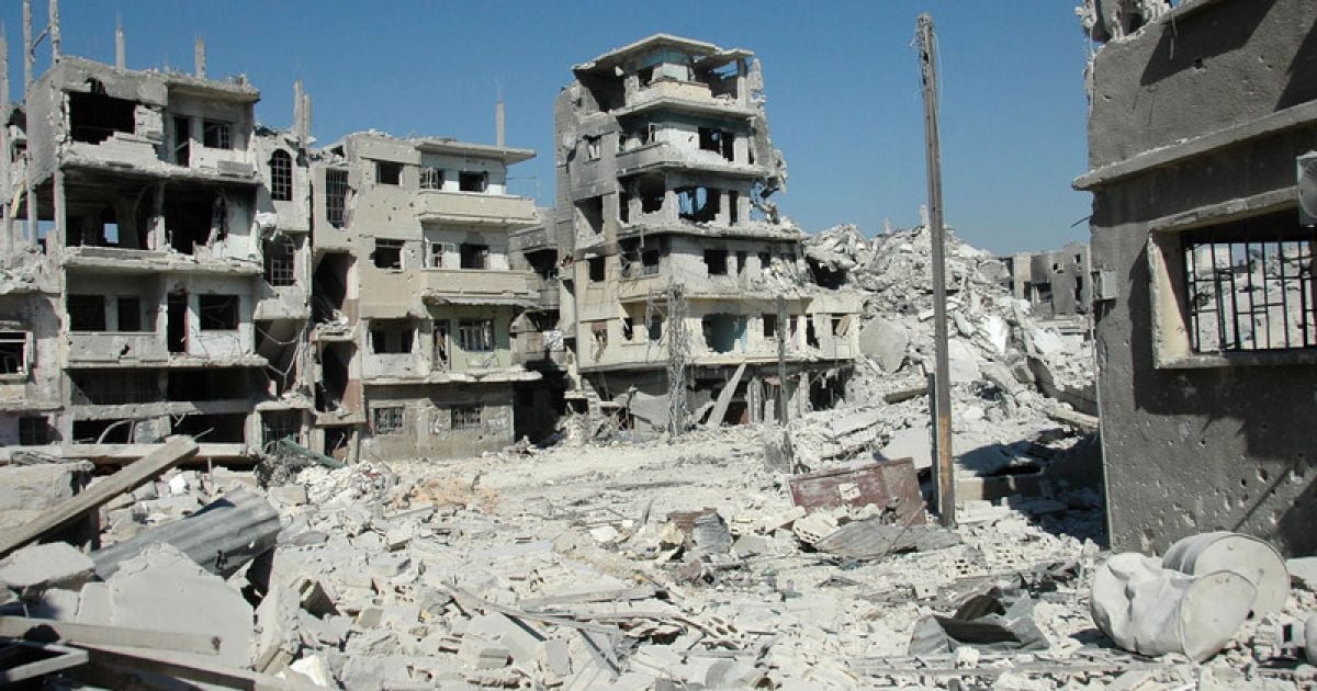 Сирійський Хомс знищений / © Фото EPA/UPG