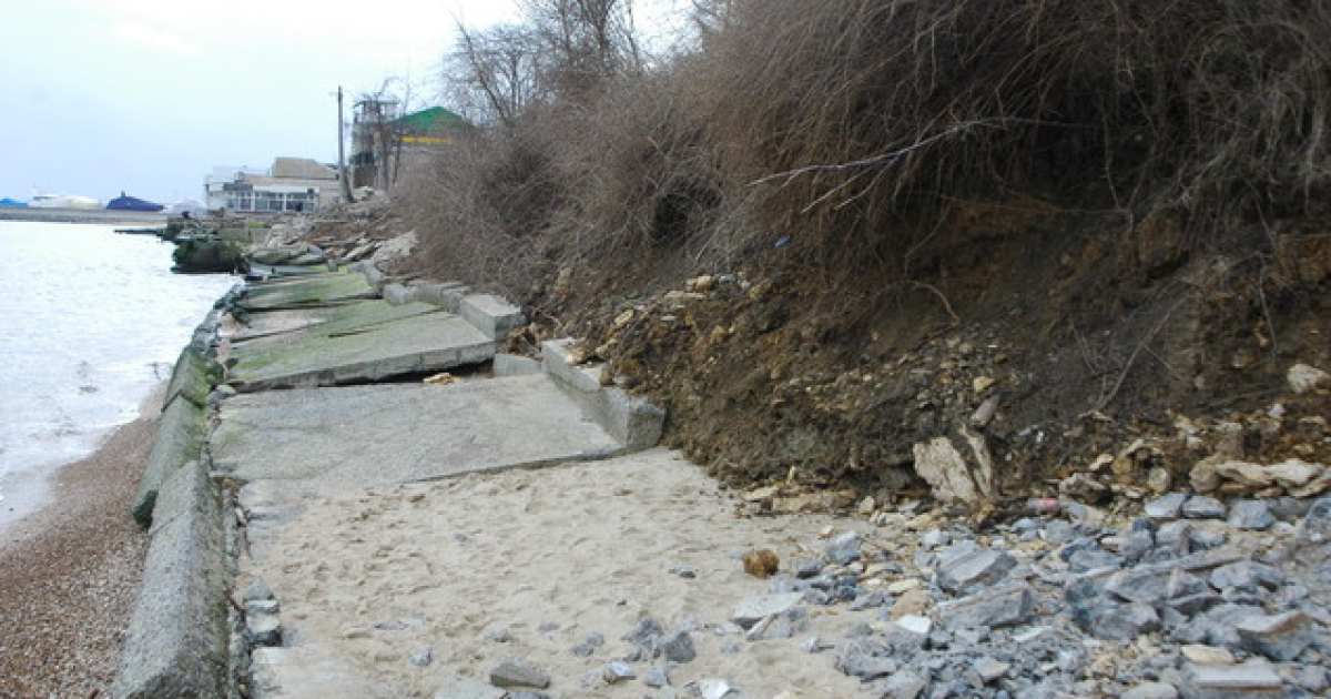 Одеські пляжі знищила зима