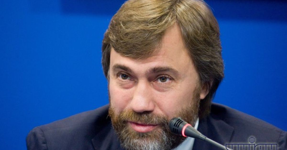 Новинський читає винятково українські газети.