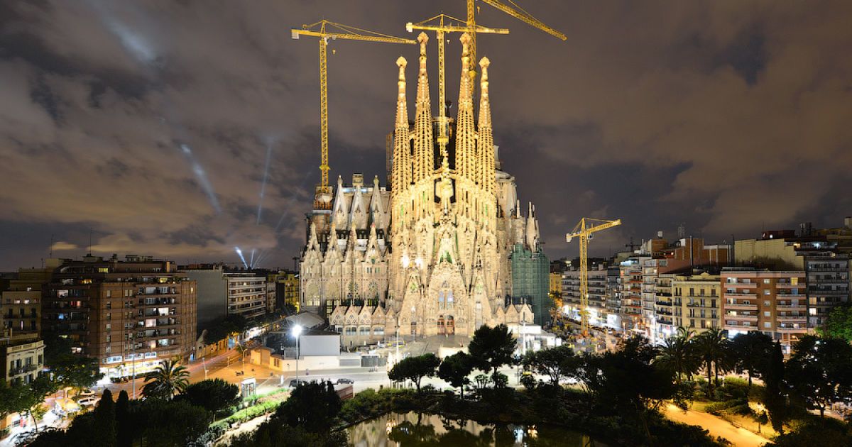 Барселона з висоти / © gelio.livejournal.com