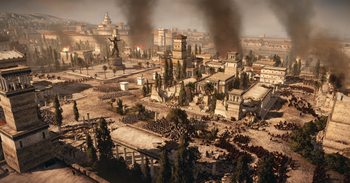 Скріншот з гри Rome 2