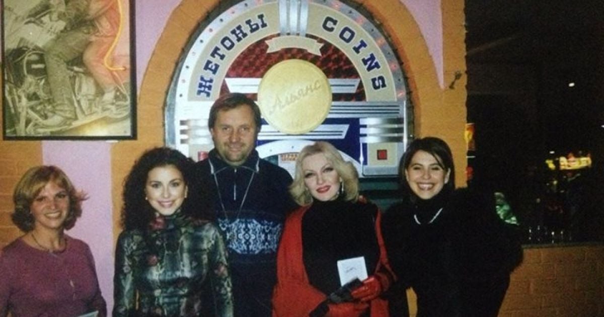 Рудницька показала українських зірок у 90-ті / © Facebook