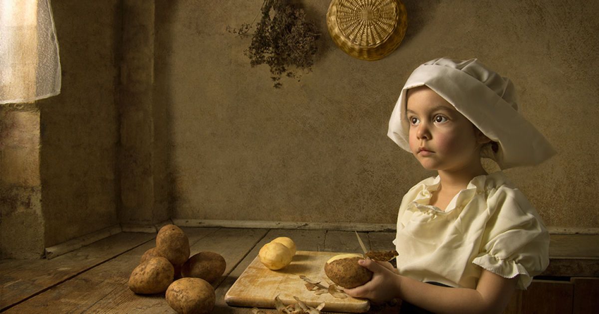 Фотограф-самоук Білл Гекас знімає тільки свою донечку / © bigpicture.ru