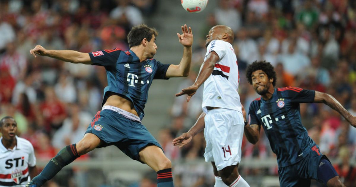 "Баварія" дотисла бразильців у товариському матчі.