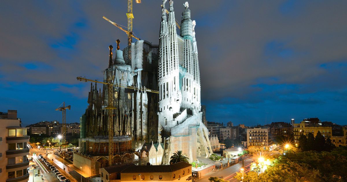 Барселона з висоти / © gelio.livejournal.com