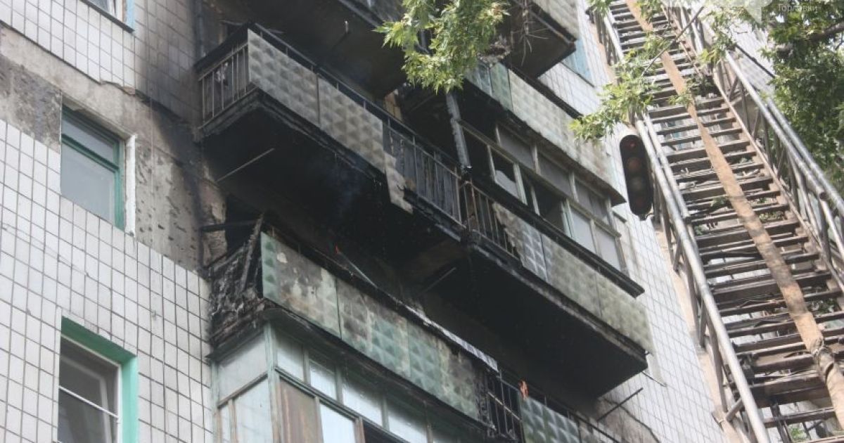 У Горлівці сталася масштабна пожежа