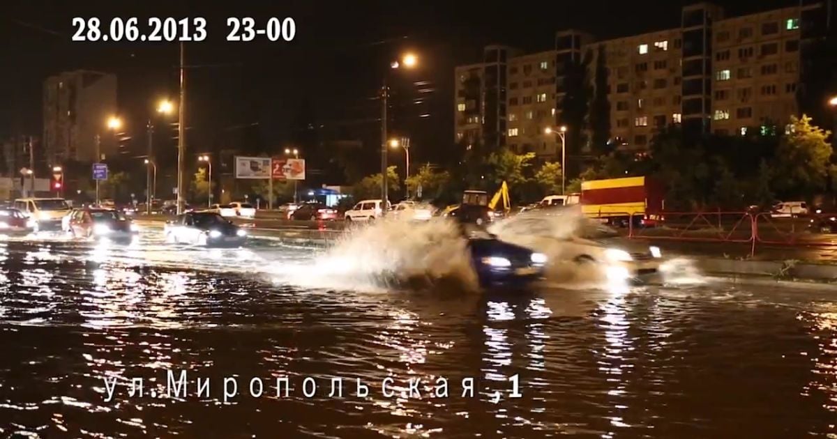 Злива і потоп у Києві 28 червня (с) youtube.com/user/igosha2010