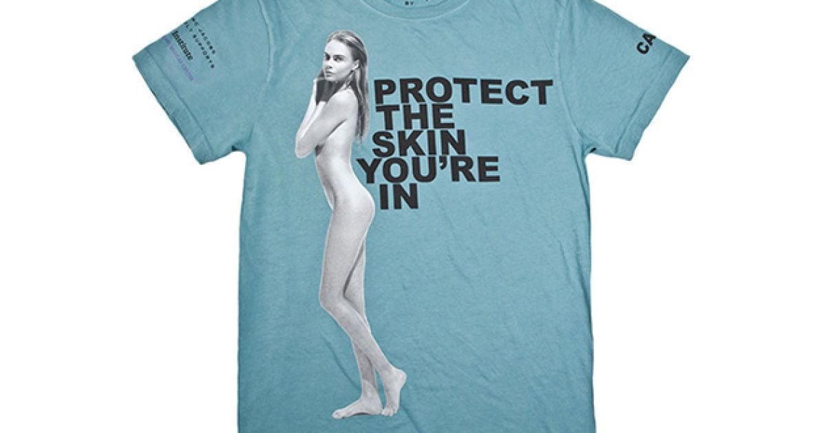 Зірки протягом років роздягаються для Protect the Skin You're In / © community.hiblogger.net