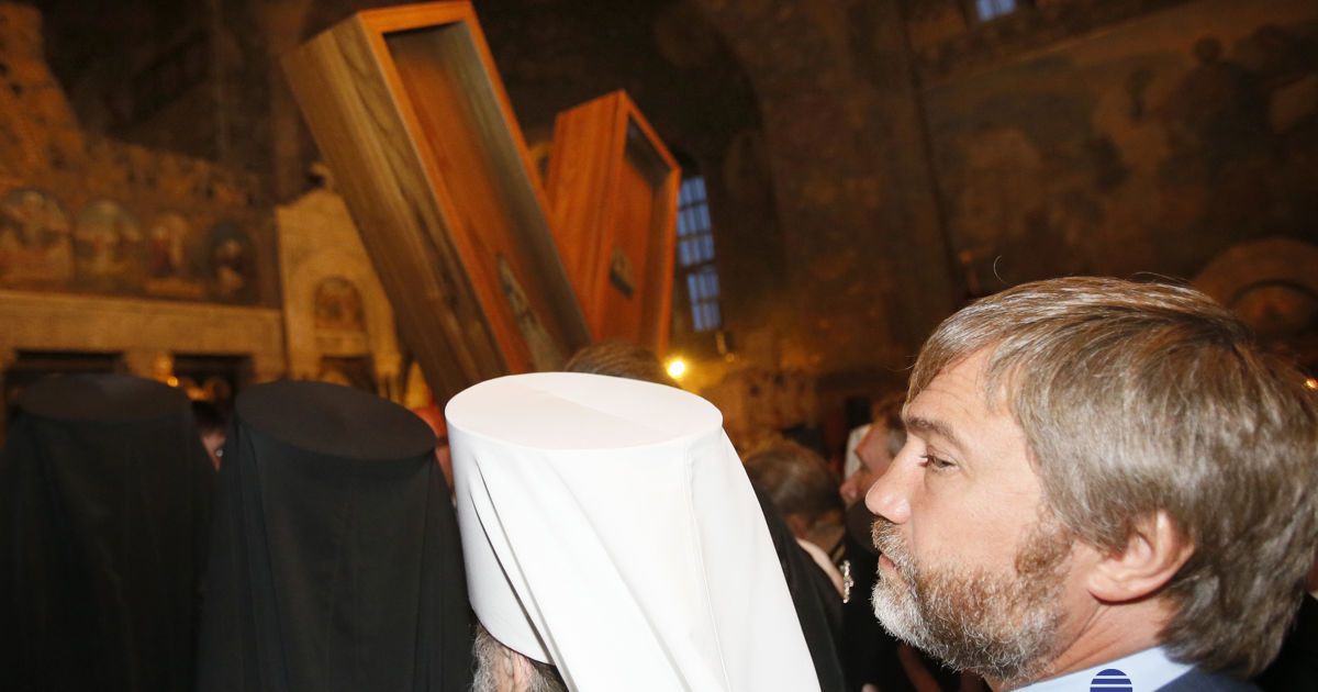 Патріарх Кирило прибув до Києва з великою святинею. Фото Володимира Гонтара / © УНІАН