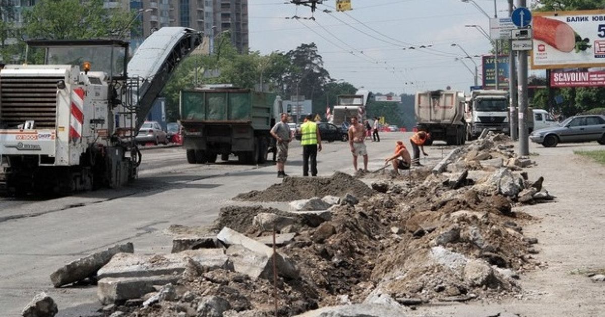 У Києві закрили частину проспекту Перемоги / © Сегодня