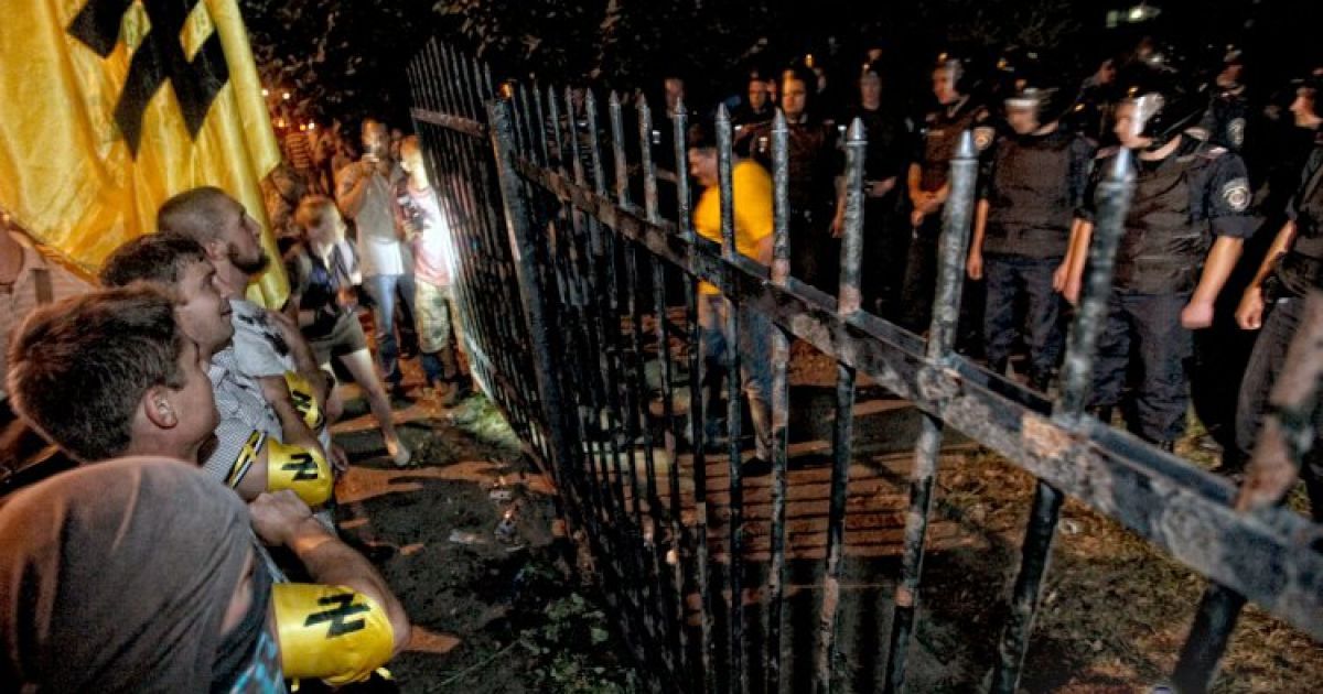 У Києві пройшло пікетування Святошинського райвідділу міліції / © УНІАН