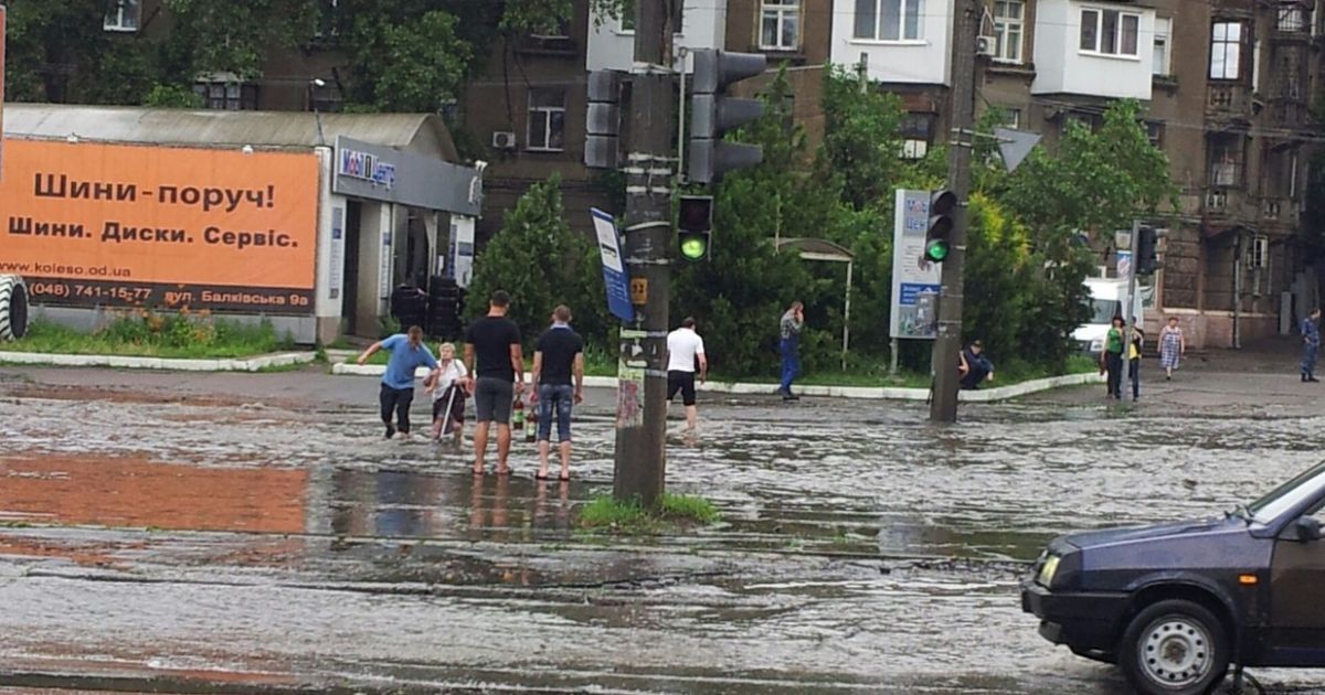 Потоп в Одесі / © Одесса как она есть