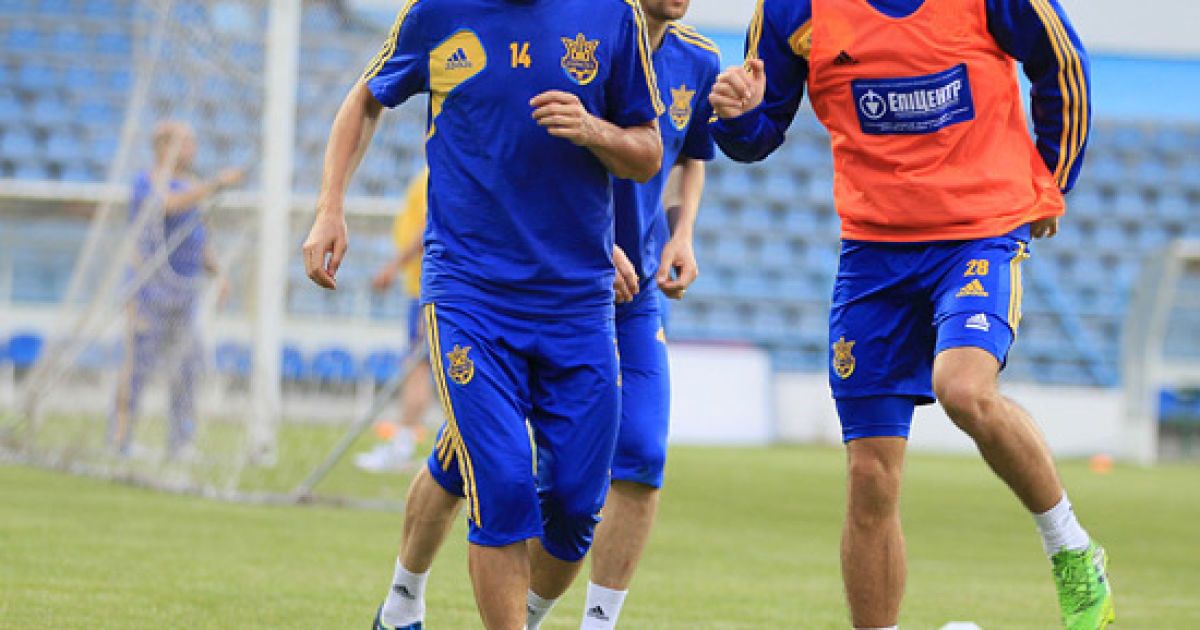 Збірна України потренувалася у Подгориці / © dynamo.kiev.ua