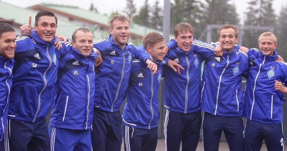 Гравці "Динамо" зіграли в баскетбол / © fcdynamo.kiev.ua