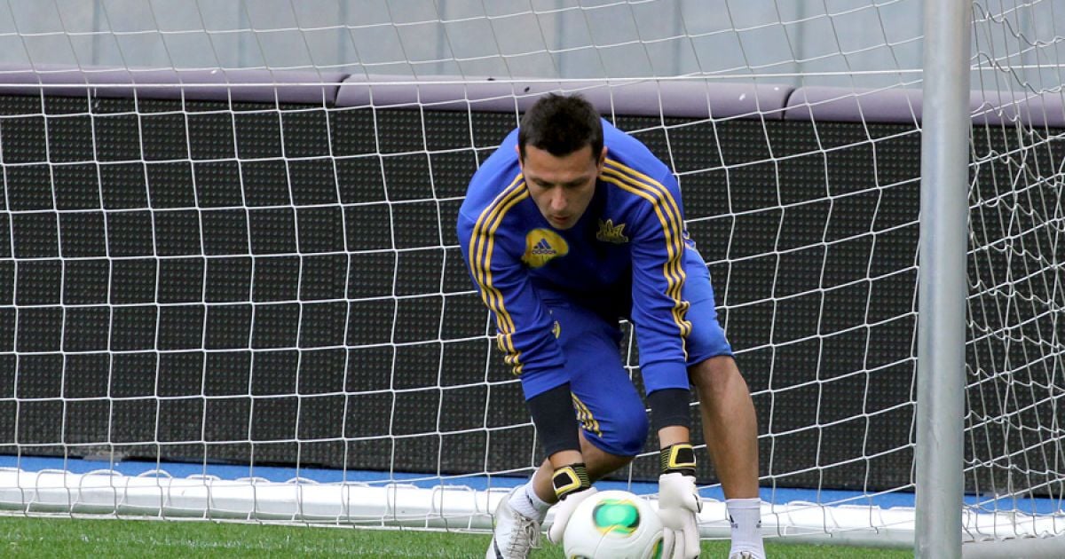 Збірна України потренувалася на "Олімпійському" / © dynamo.kiev.ua