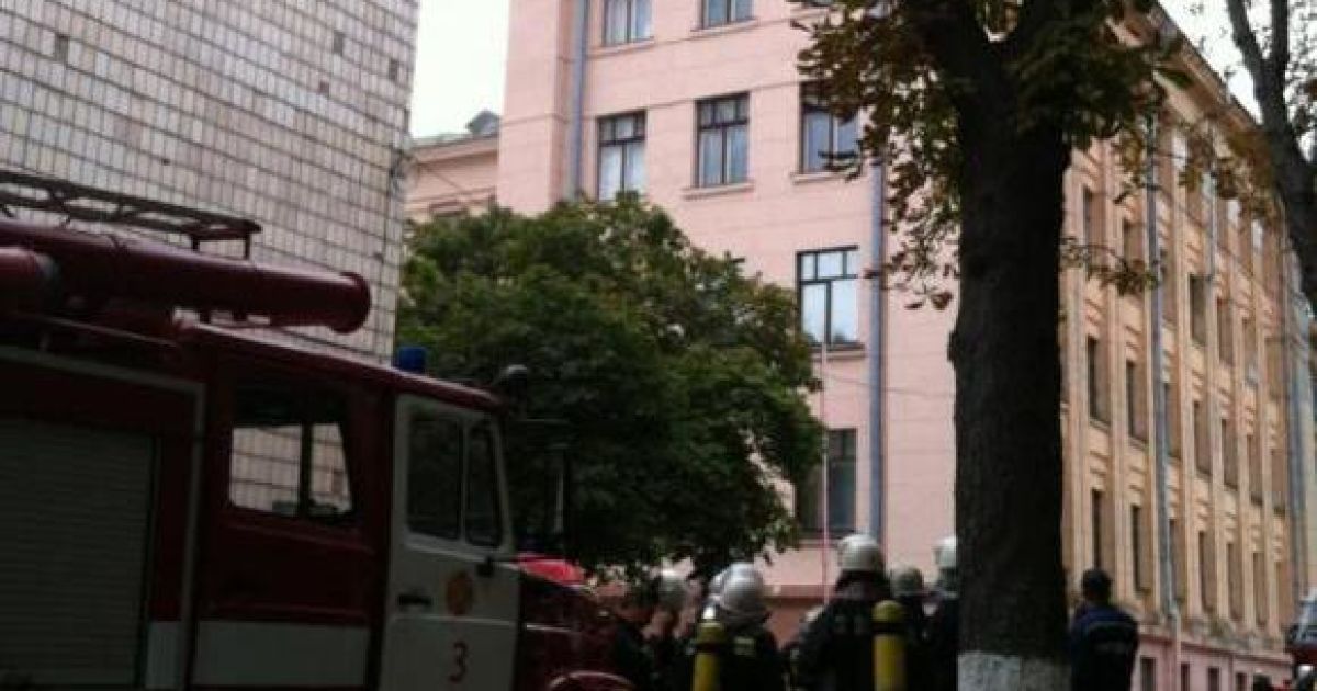 Богомольця міг загорітися через коротке замикання