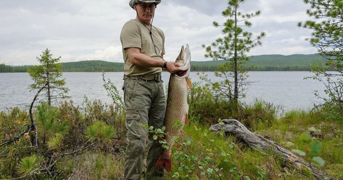 Путін успішно порибалив