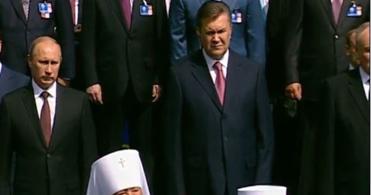 Молебень на Володимирівській гірці / © Інтер