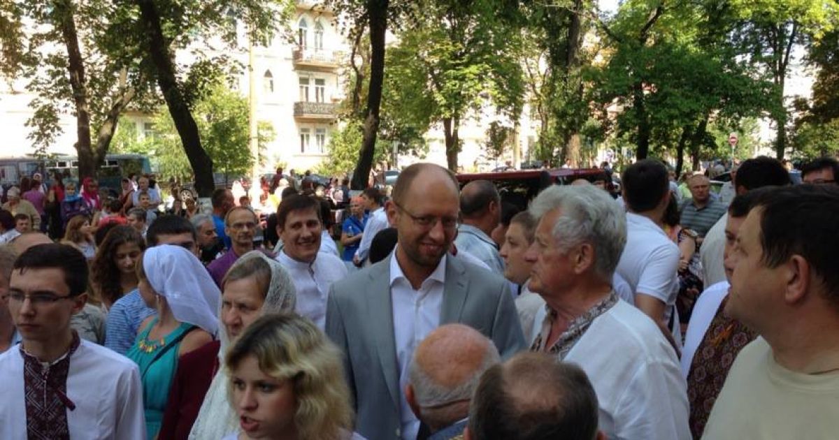 Віряни УПЦ КП пройшли ходою центром Києва / © Фото: Олег Бархударов