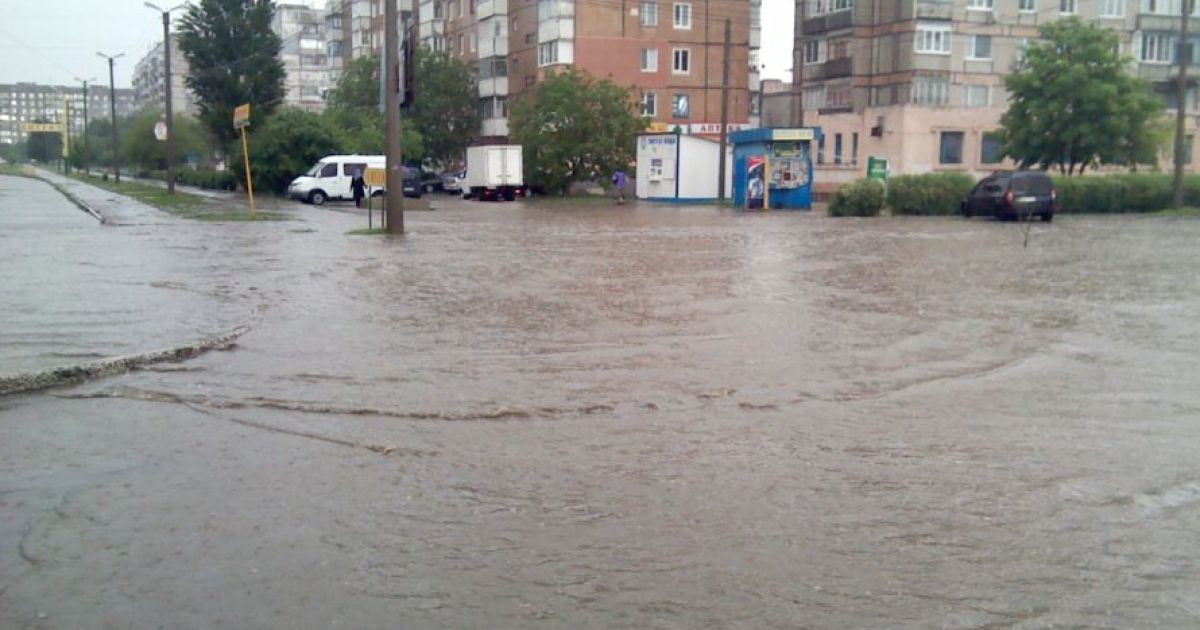Кіровоград затопило