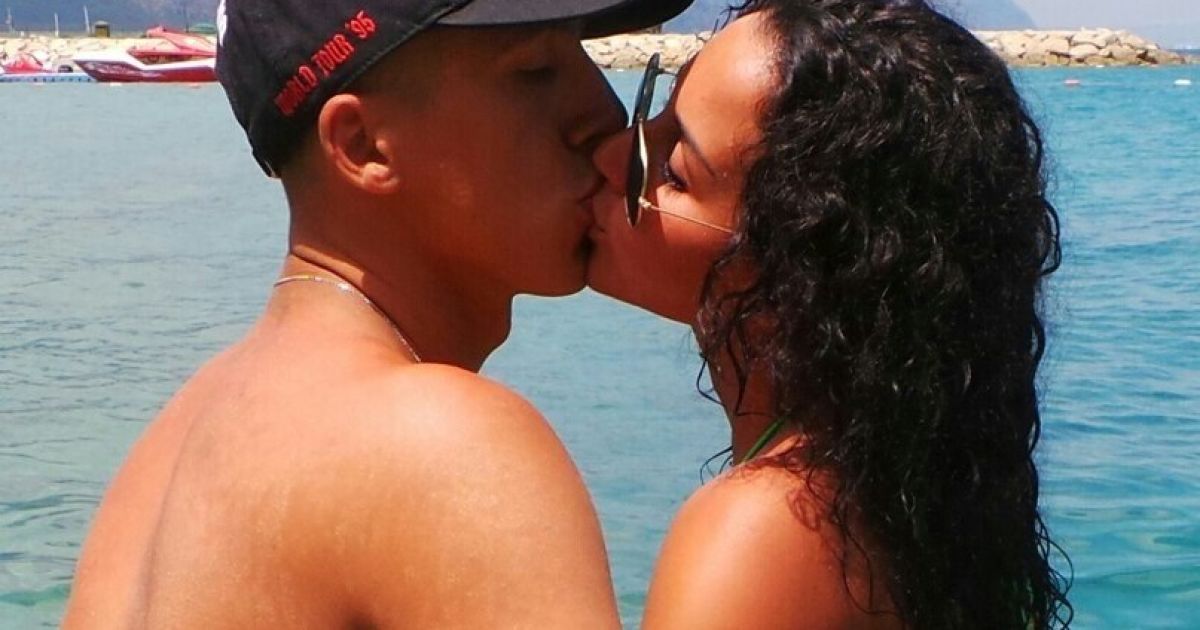 Євген Хачеріді з коханою Вікторією