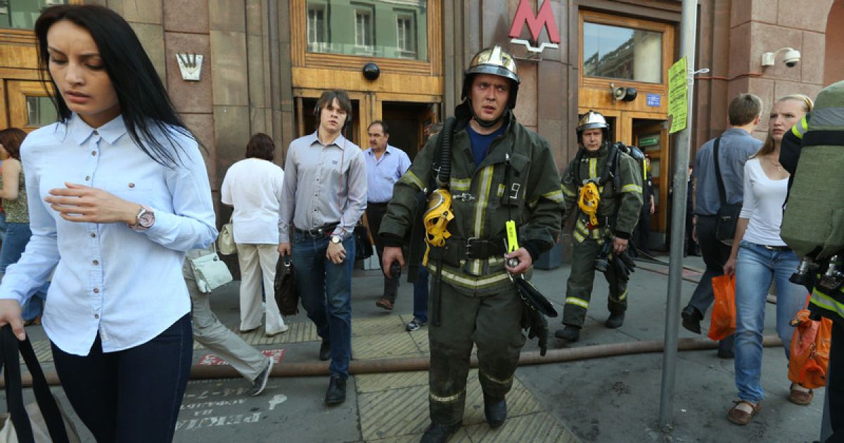 Метро у Москві знову горить